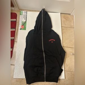 ( FULL ZIP UP) CANGA NO 9 red the clown hoodie